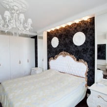 Дизайн стен в спальне: выбор цвета, варианты отделки, 130 фото в интерьере-22
