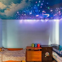 Натяжной потолок в детскую комнату: 60 лучших фото и идей-5