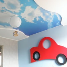 Натяжной потолок в детскую комнату: 60 лучших фото и идей-9