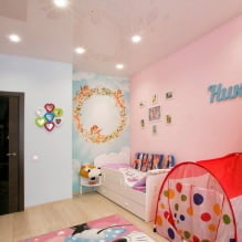 Натяжной потолок в детскую комнату: 60 лучших фото и идей-8