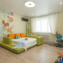 Натяжной потолок в детскую комнату: 60 лучших фото и идей-10