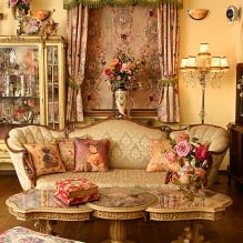 Стиль барокко в интерьере квартиры: особенности дизайна, отделка, мебель и декор-9