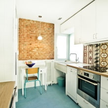 Белая кухня с деревянной столешницей: 60 современных фото и вариантов дизайна-2