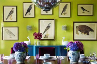 Салатовый цвет в интерьере: сочетания, выбор стиля, отделки и мебели (65 фото)