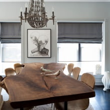 Серые шторы в интерьере квартиры: виды, ткани, стили, сочетания, дизайн и декор-1