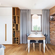 Серые шторы в интерьере квартиры: виды, ткани, стили, сочетания, дизайн и декор-6