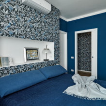 Обои для маленькой спальни: цвет, дизайн, комбинирование, идеи для низких потолков и узких комнат-1