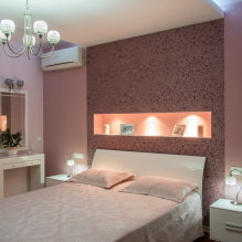 Обои для маленькой спальни: цвет, дизайн, комбинирование, идеи для низких потолков и узких комнат-5