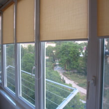 Рулонные шторы на балкон или лоджию: виды, материалы, цвет, дизайн, крепление-0