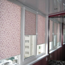 Рулонные шторы на балкон или лоджию: виды, материалы, цвет, дизайн, крепление-1