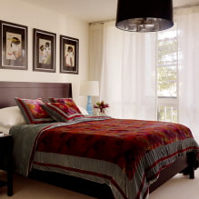 Как выбрать тюль в спальню: виды, ткани, цвета, дизайн, комбинирование-3