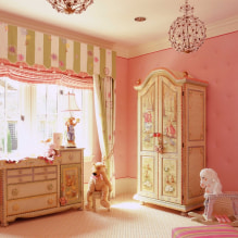 Розовый интерьер комнаты: сочетание, выбор стиля, отделки, мебели, штор и декора-4