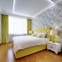 Потолки из гипсокартона для спальни: фото, дизайн, виды форм и конструкций-2
