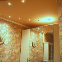 Тканевые натяжные потолки: фото, плюсы и минусы, виды, дизайн, цвет, освещение-3