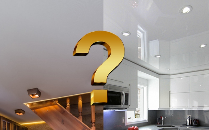 Какой натяжной потолок лучше - тканевый или ПВХ-пленка?