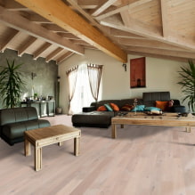 Деревянный потолок: виды, дизайн, цвет, освещение, примеры в стилях лофт, минимализм, классика, прованс-1