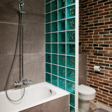 Отделка стен в ванной: виды, варианты дизайна, цветовая гамма, примеры декора-5