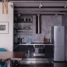 Стены на кухне: варианты отделки, выбор стиля, дизайн, нестандартные решения-6