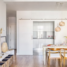Кухня-ниша в квартире: дизайн, формы и расположение, цвет, варианты освещения-1