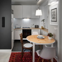Кухня-ниша в квартире: дизайн, формы и расположение, цвет, варианты освещения-4
