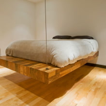 Парящая кровать в интерьере: виды, формы, дизайн, варианты с подсветкой-1