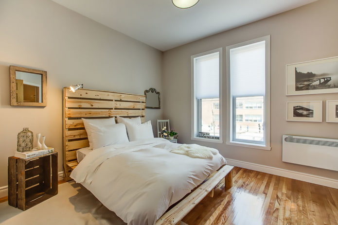 Современные деревянные кровати из массива дерева