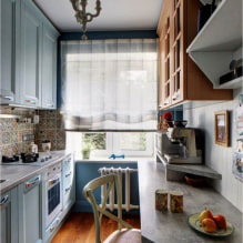 Обеденный стол для маленькой кухни: виды, дизайн, формы, расположение в комнате-0