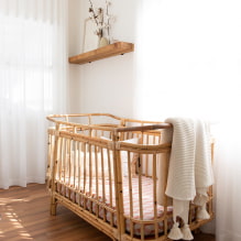 Кроватки для новорожденных: фото, виды, формы, цветовая гамма, дизайн и декор -1