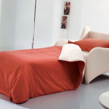Кресло-кровать: фото, идеи дизайна, цвет, выбор обивки, механизма, наполнителя, каркаса-7