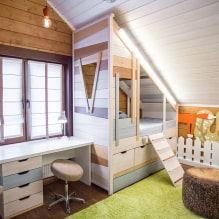 Кровать-домик в детской комнате: фото, варианты дизайна, цвета, стили, декор-5