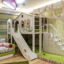 Кровать-домик в детской комнате: фото, варианты дизайна, цвета, стили, декор-6