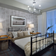 Кровать в спальню: фото, дизайн, виды, материалы, цвета, формы, стили, декор-8