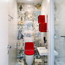 Плитка в туалете: дизайн, фото, советы по выбору, виды, цвета, формы, примеры раскладки-0