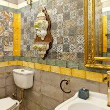 Плитка для ванной комнаты: советы по выбору, виды, формы, цвета, дизайн, места отделки-4