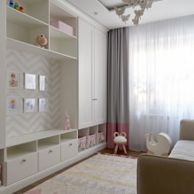 Шкаф в детскую комнату: виды, материалы, цвет, дизайн, расположение, примеры в интерьере-5