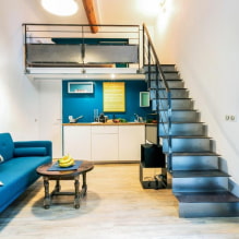 Дизайн квартиры-студии 20 кв. м. – фото интерьера, выбор цвета, освещения, идеи обустройства-3