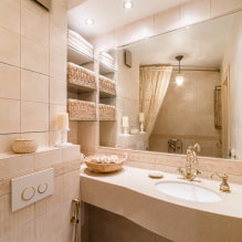 Дизайн ванной комнаты в стиле прованс-2