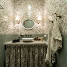 Дизайн ванной комнаты в стиле прованс-6