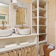 Дизайн ванной комнаты в стиле прованс-7