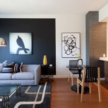 Дизайн квартиры 38 кв. м. – фото интерьера, зонирование, идеи обустройства-0