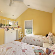 Детская комната для троих детей: зонирование, советы по обустройству, выбор мебели, освещения и декора-6