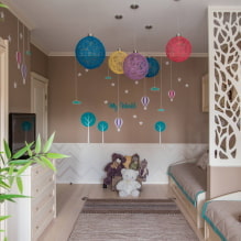Детская комната для двоих детей: примеры ремонта, зонирование, фото в интерьере-1