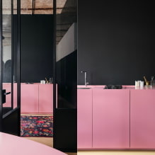 Розовая кухня: подборка фото, удачные сочетания и идеи дизайна-0