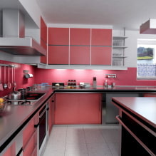 Розовая кухня: подборка фото, удачные сочетания и идеи дизайна-1
