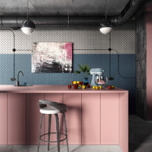 Розовая кухня: подборка фото, удачные сочетания и идеи дизайна-3