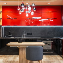 Кухня красного цвета: особенности дизайна, фото, сочетания-2