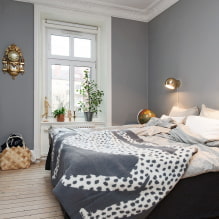 Спальня в скандинавском стиле: особенности, фото в интерьере-0