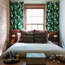 Узкая спальня: фото в интерьере, примеры планировки, как расположить кровать-8