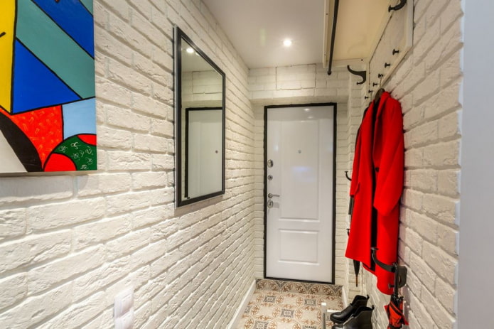 Фотообои в прихожую 61 фото дизайн длинной узкой светлой прихожей варианты для стены маленького коридора интересные идеи для интерьера в квартире