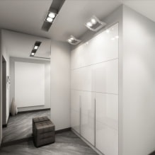 Особенности дизайна коридора и прихожей в стиле минимализм-5